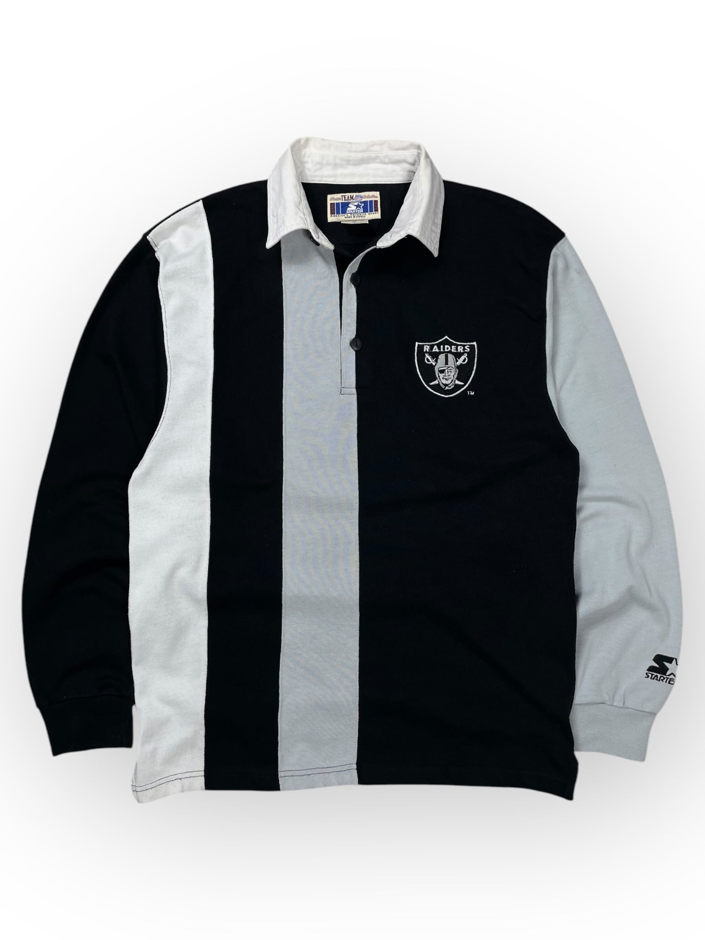 Starter Raiders NFL Polo Majica Dugih Rukava (M)