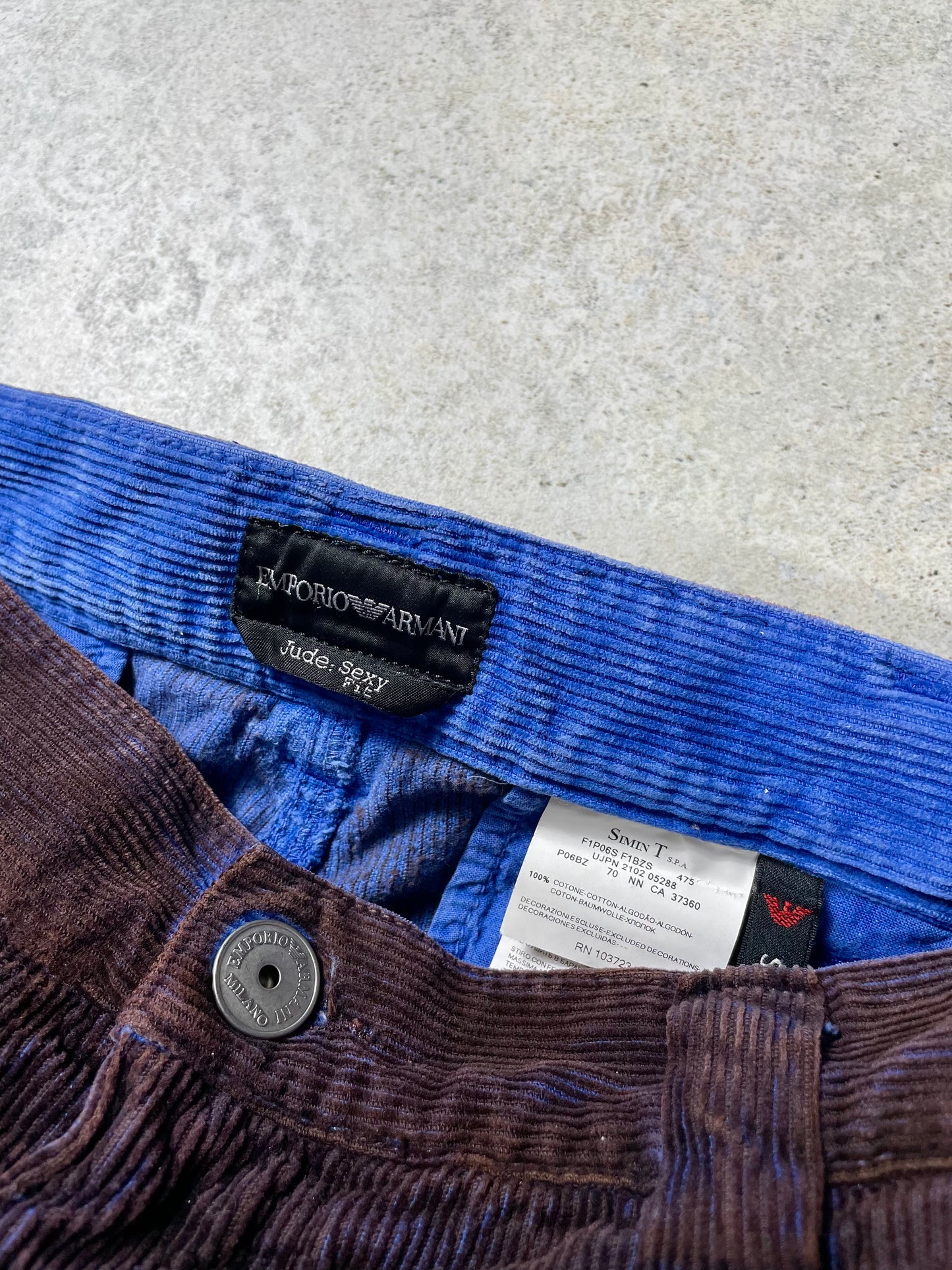 Emporio Armani Velvet Pantalone (L)