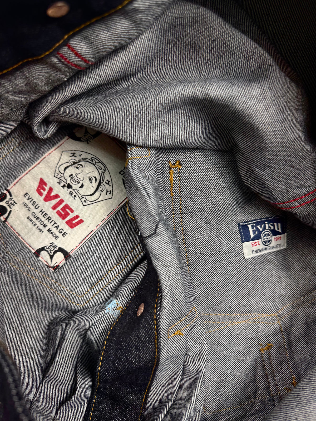Evisu Golden Seaguls Denim Jacket