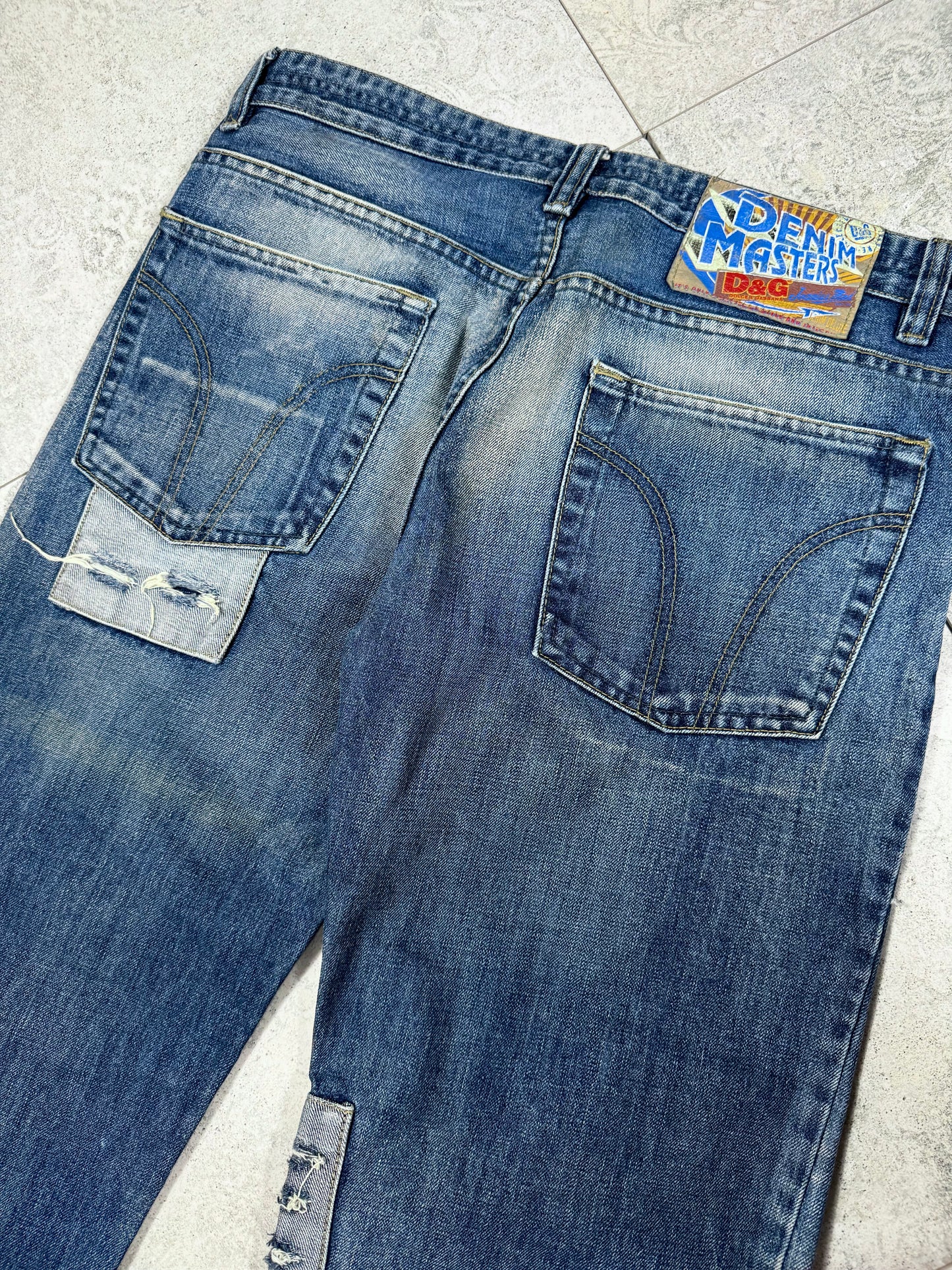 Dolce&Gabbana Farmerke Patch Vintage (36)