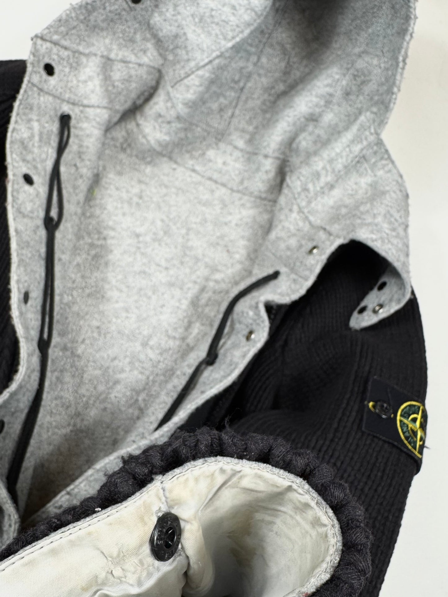 Stone Island Dual-Layer President Knit Kardigan (M)