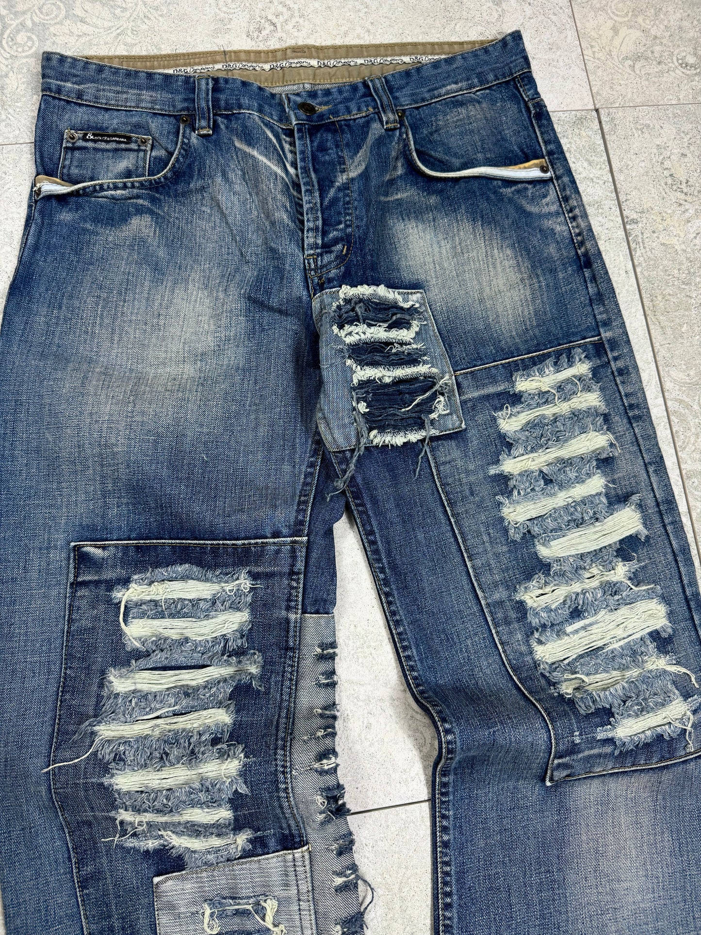 Dolce&Gabbana Farmerke Patch Vintage (36)