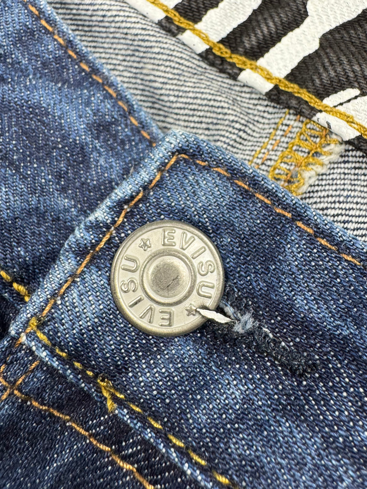 Evisu Selvedge Jeans Zebra Logo