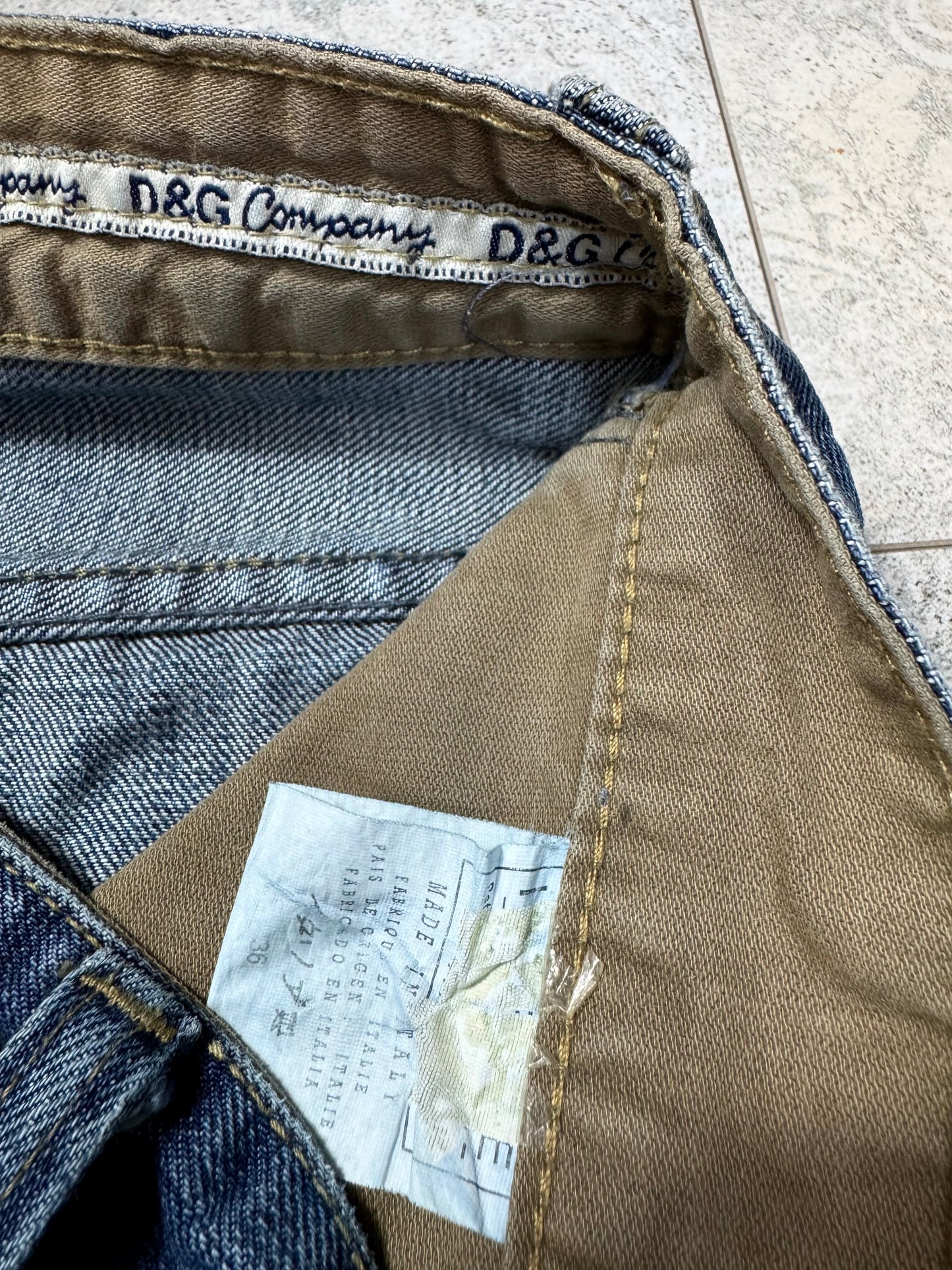 Dolce&Gabbana Farmerke Patch Vintage (36)