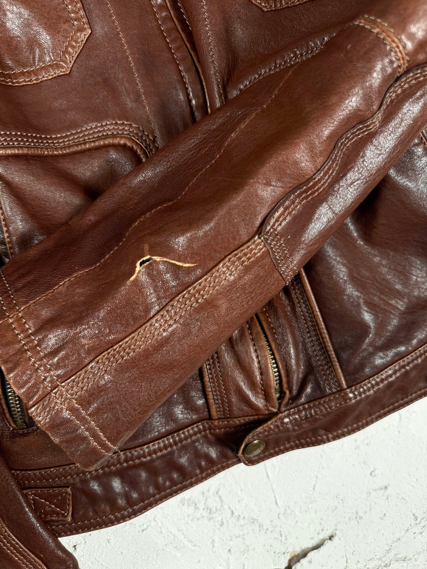 Dolce&Gabbana Kožna Jakna Vintage 00’s (M)