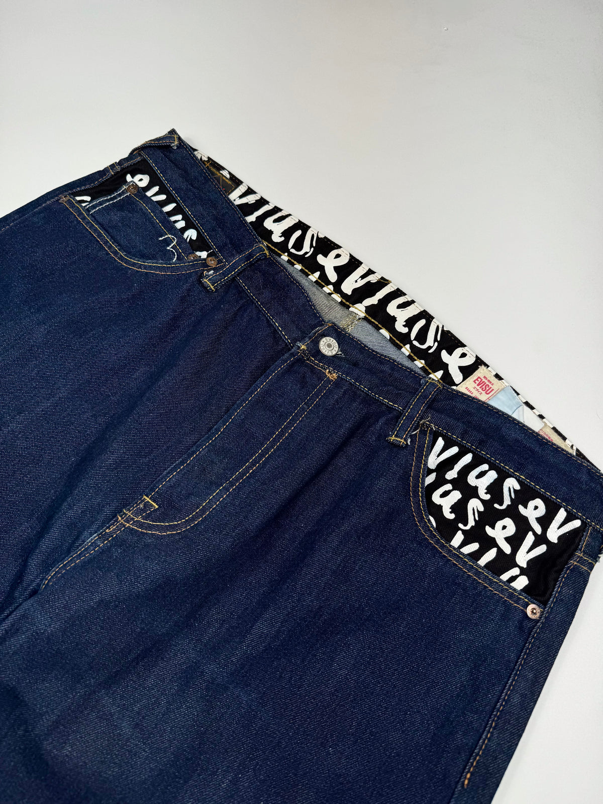 Evisu Selvedge Jeans Zebra Logo