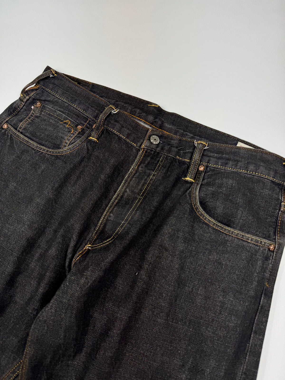 Evisu Selvedg Jeans Demon Logo