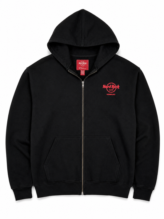 Hard Rock Cafe Hamburg Zip Duks (L)