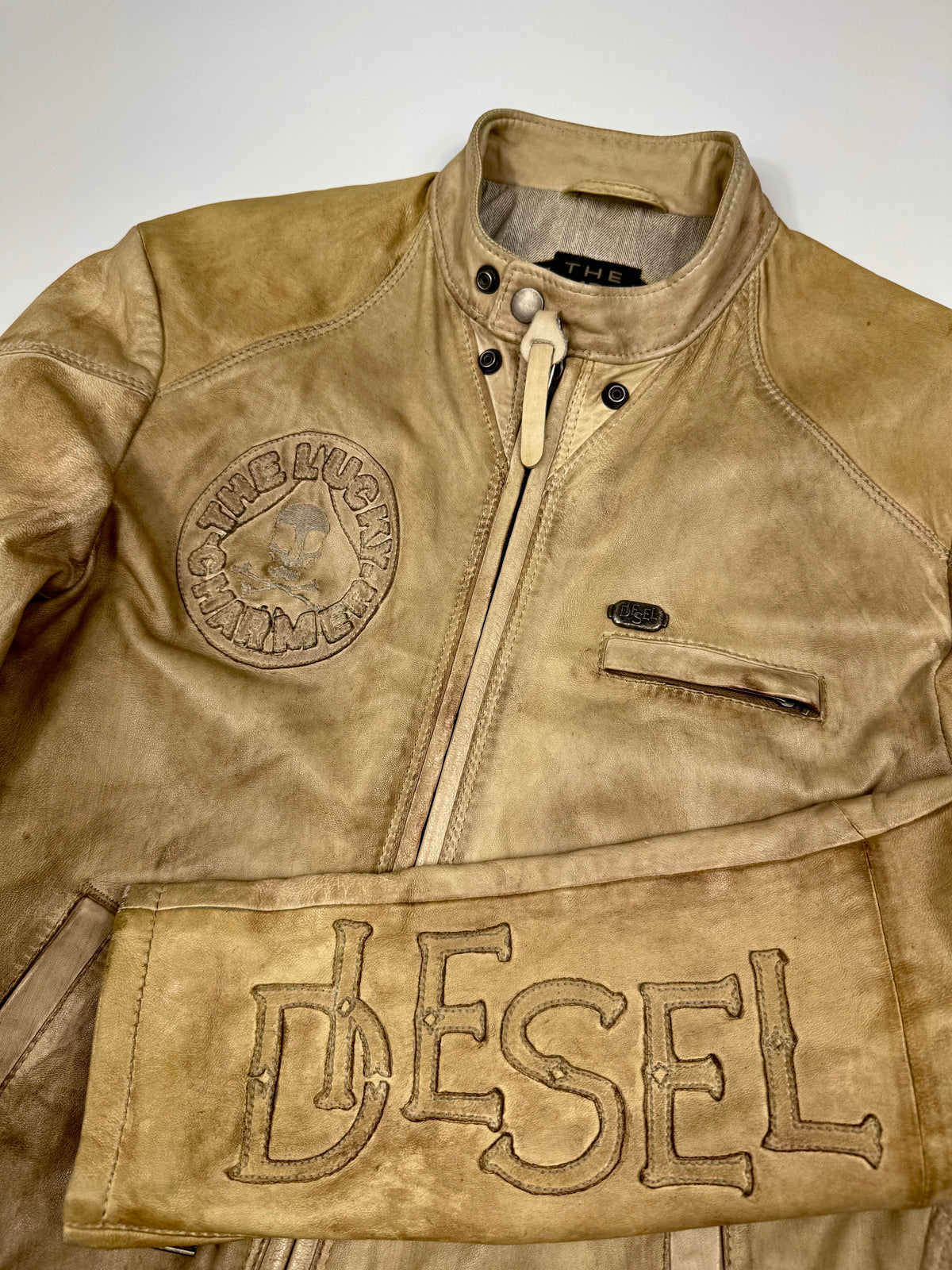 Diesel LTD Lucky Charmer Leather Jacket