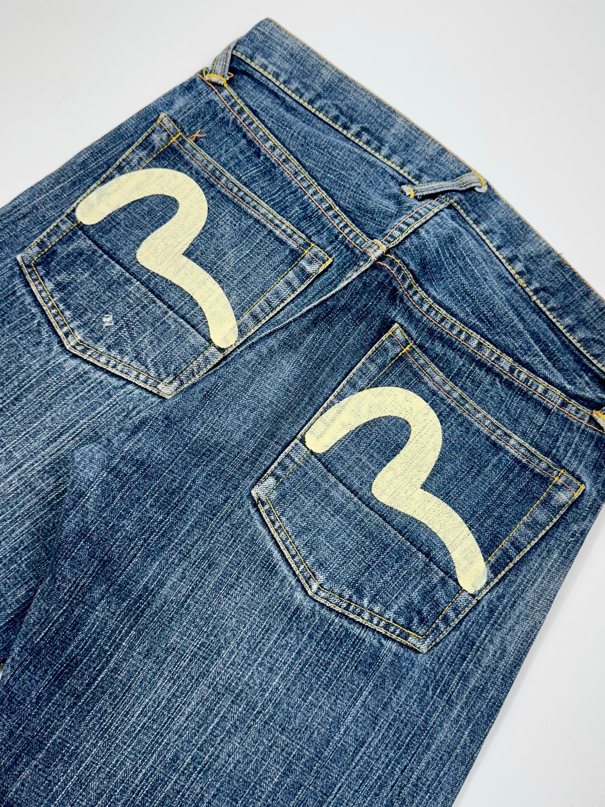 Evisu Vintage Selvedge Jeans Classic Logo (30/32)