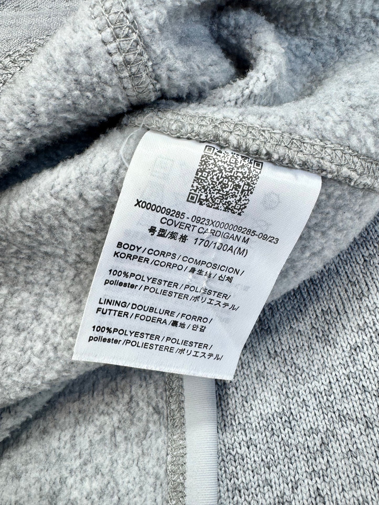 Arcteryx Covert Cardigan Fleece Zip Duks (M)