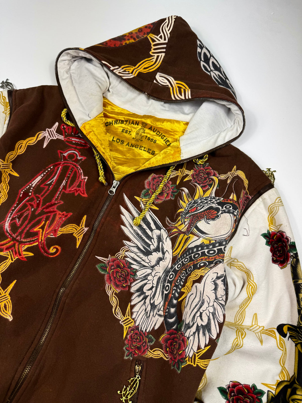 Christian Audigier Zip Hoodie