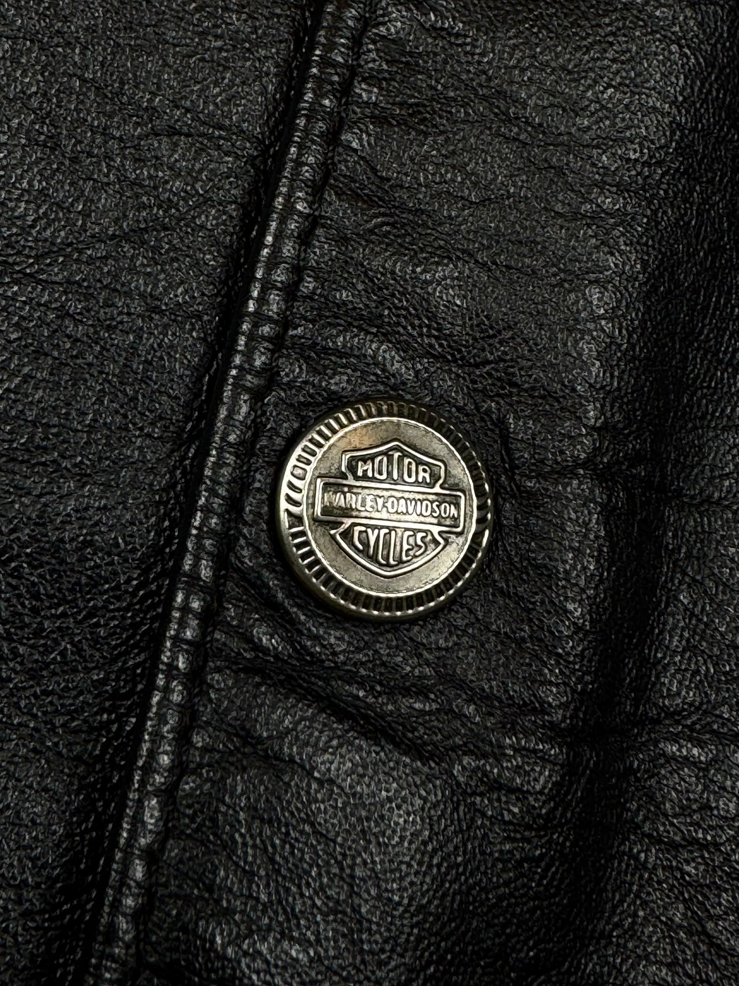 Harley Davidson Kožni Prsluk Vintage (M)