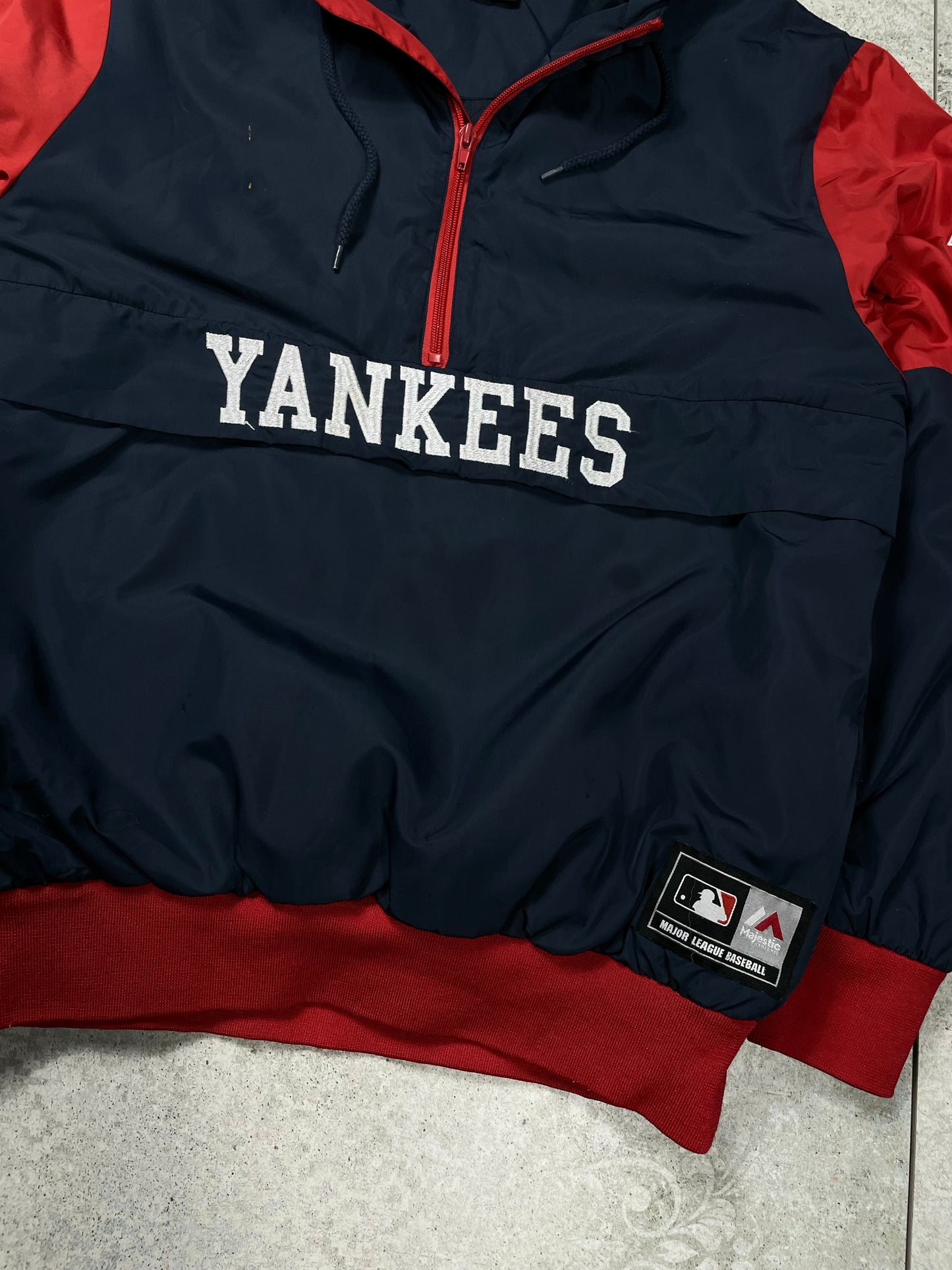 New York Yankees Majestic Anorak (L)