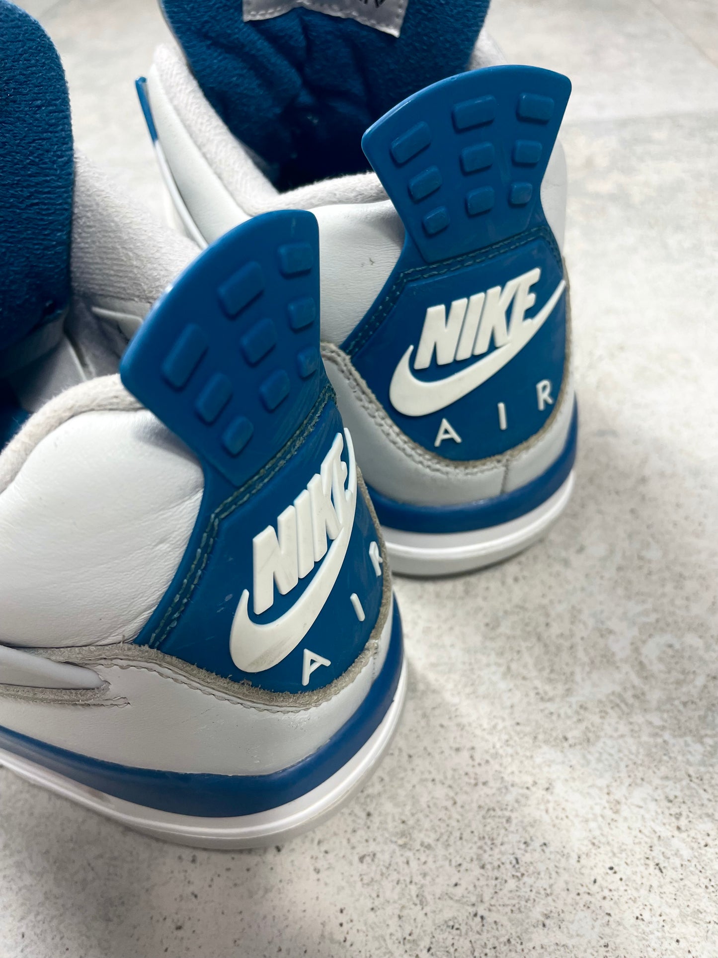 Nike Air Jordan 4 Military Blue Patike (42)