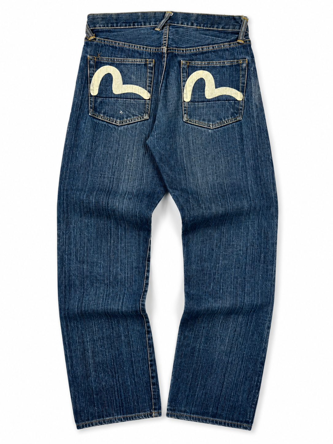 Evisu Vintage Selvedge Jeans Classic Logo (30/32)
