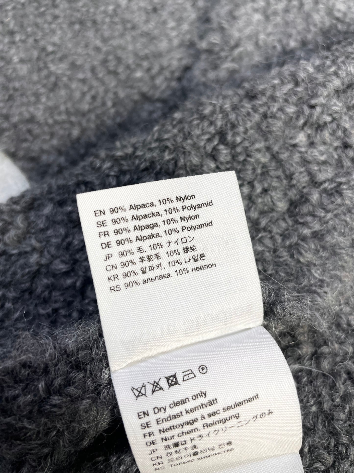 Acne Studios Šal Alpaca (180cm/27cm)