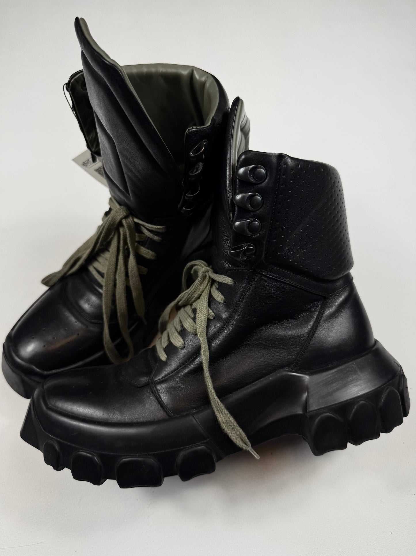 Rick Owens Tractor Dunk Čizme (39)