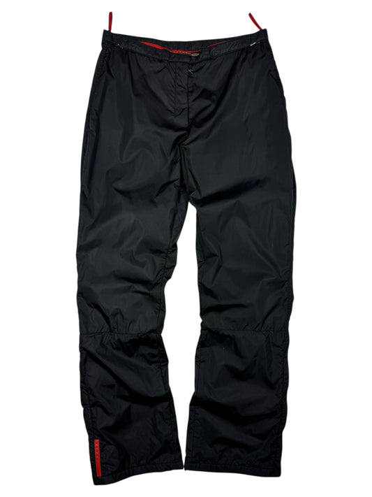 Prada Sport Nylon Red Tab Pantalone (M)