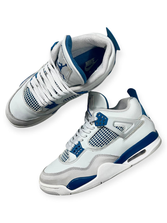 Nike Air Jordan 4 Military Blue Patike (42)