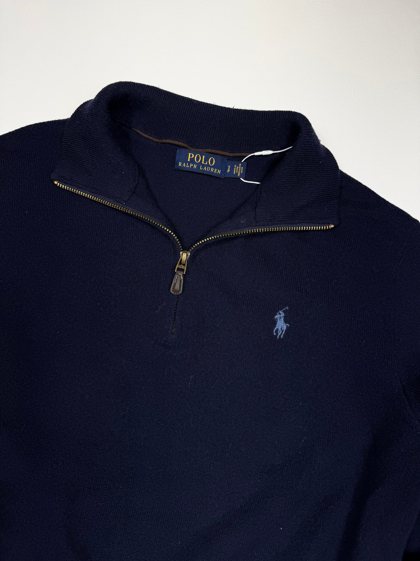 Polo Ralph Lauren Džemper 1/4 Zip Wool (S)