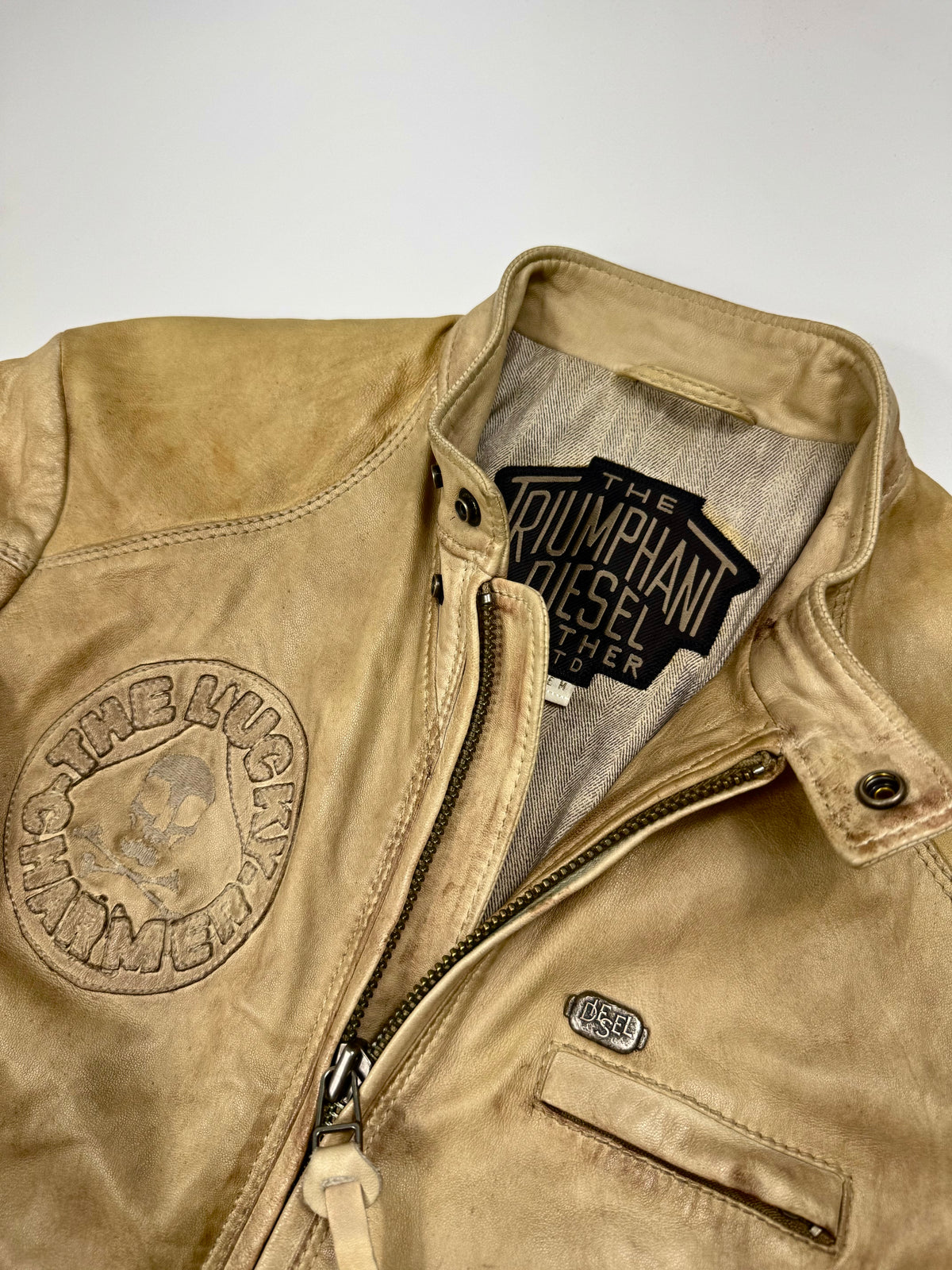 Diesel LTD Lucky Charmer Leather Jacket