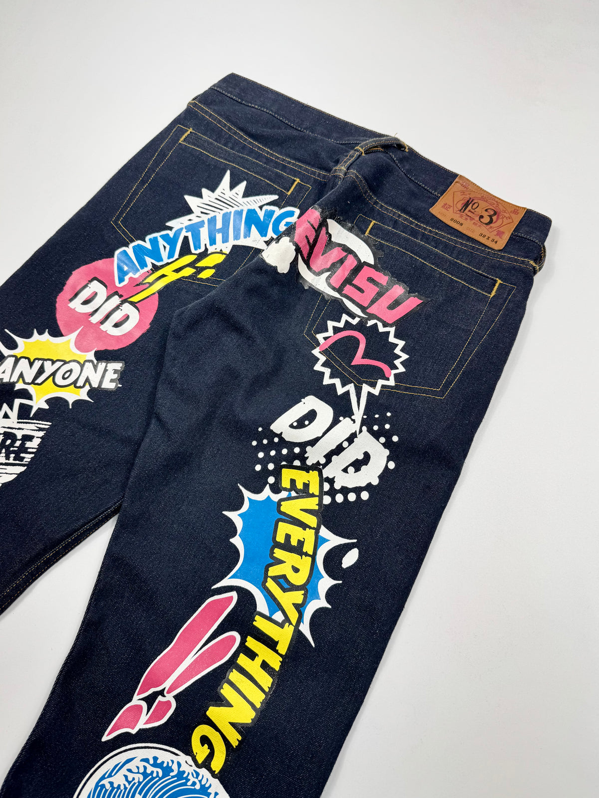 Evisu Selvedge Jeans Comics Logo (32/34)