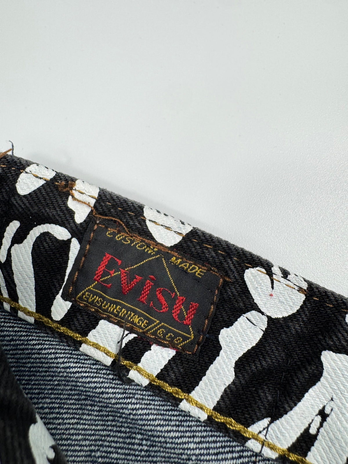 Evisu Selvedge Jeans Zebra Logo