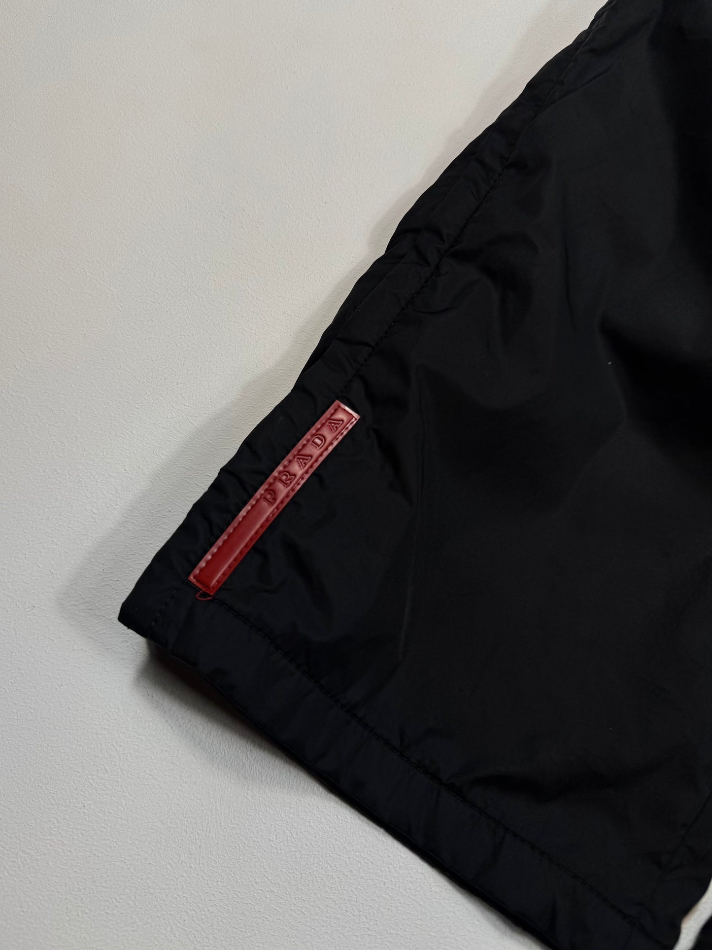 Prada Sport Nylon Red Tab Pantalone (M)