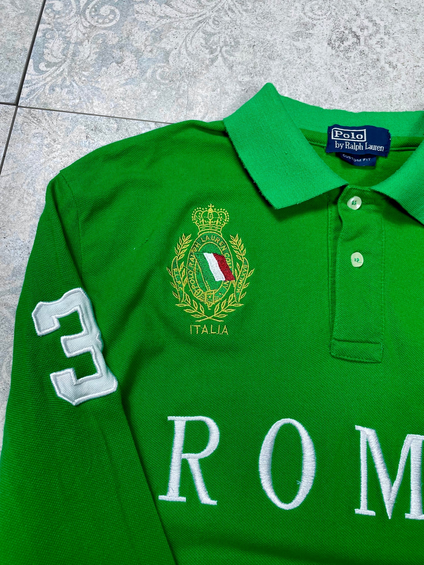 Polo Ralph Lauren Rome Polo Majica Dugih Rukava (L)
