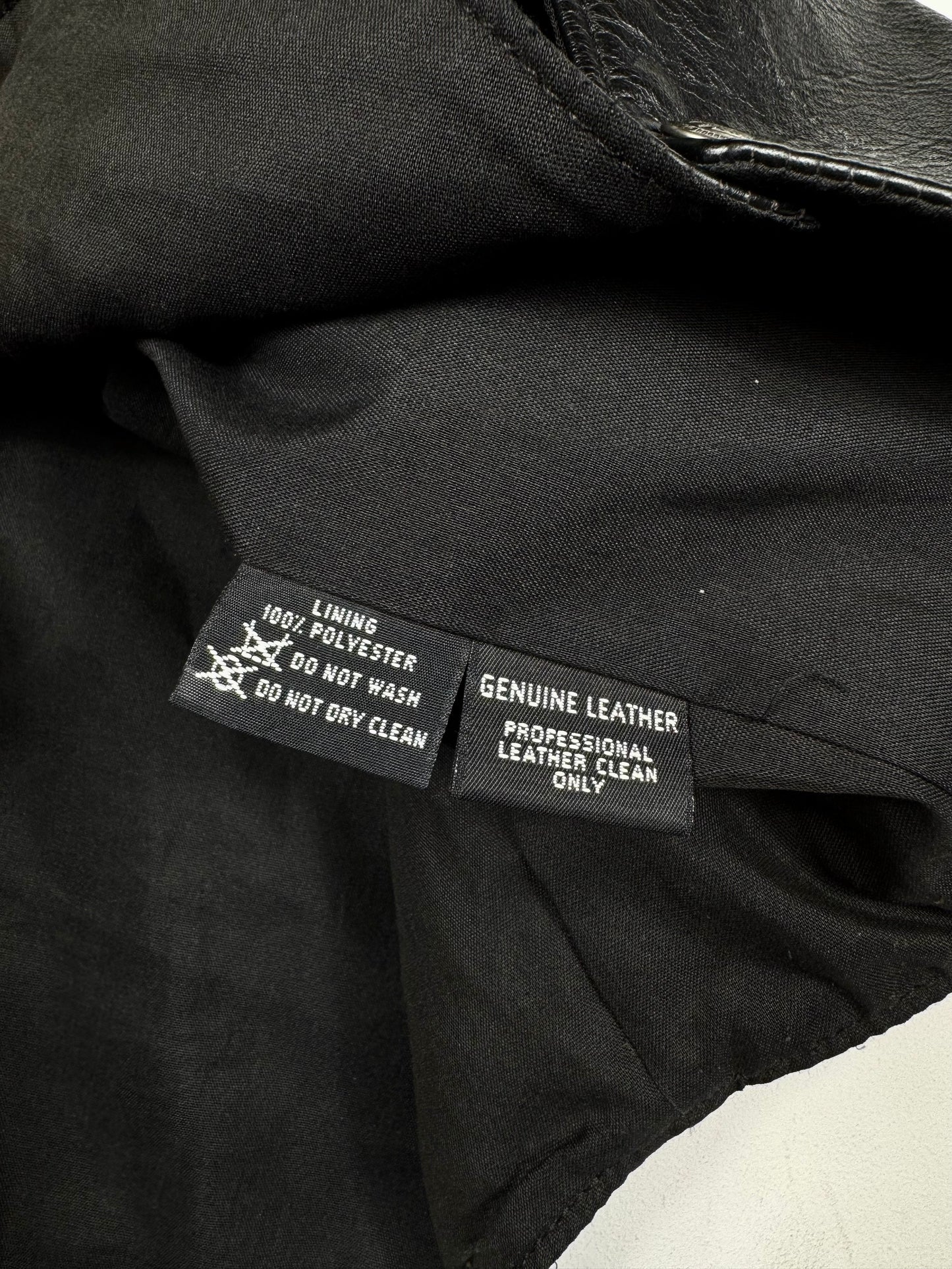 Harley Davidson Kožni Prsluk Vintage (M)