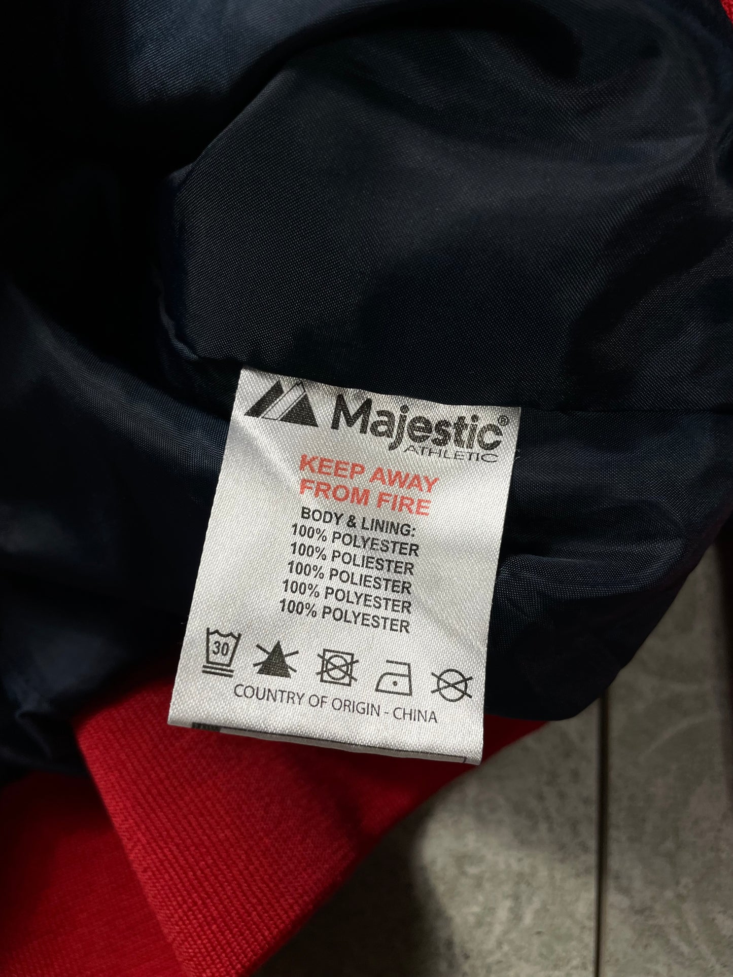 New York Yankees Majestic Anorak (L)