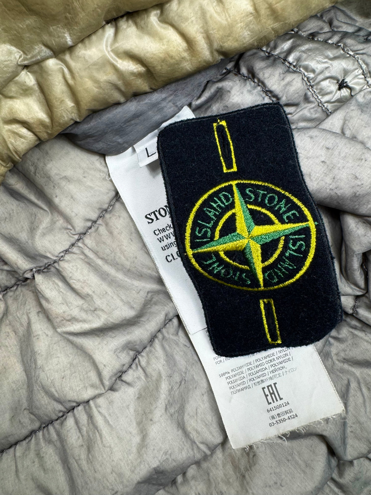 Stone Island Garment Dyed Down Filled Vest SS16