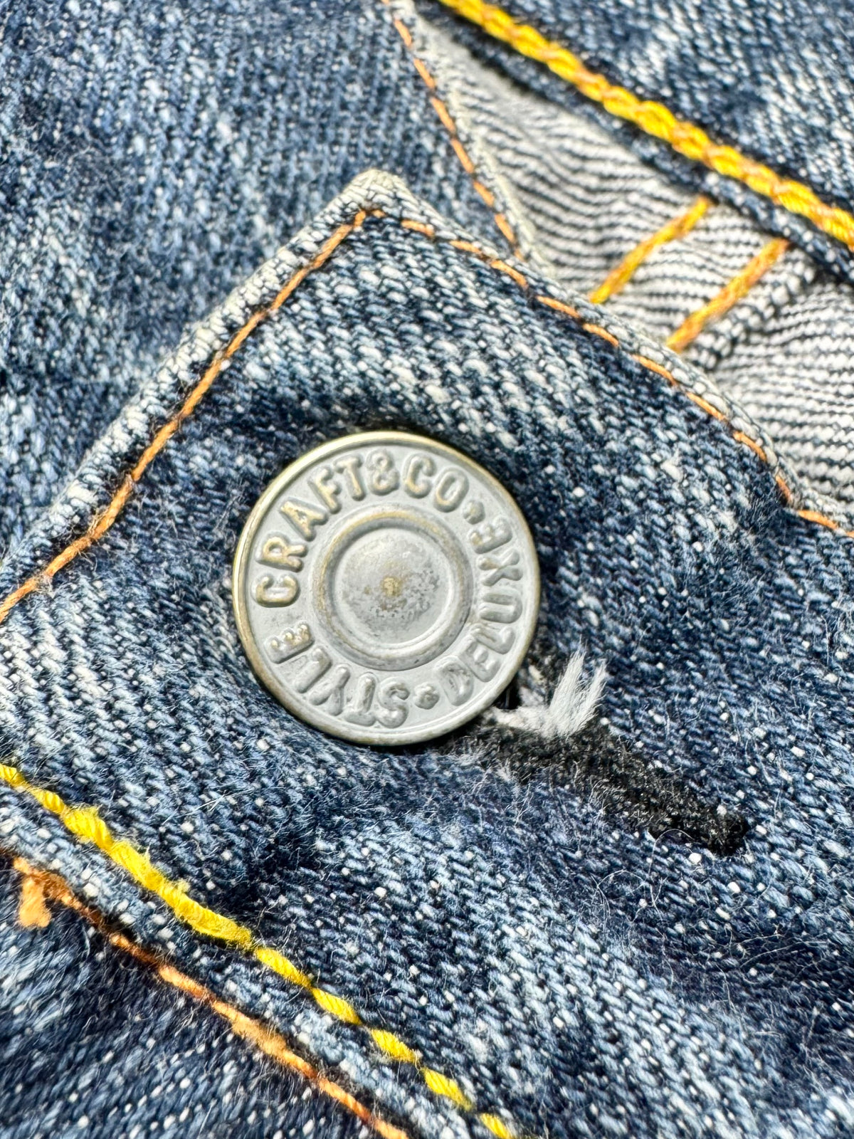 Evisu Vintage Selvedge Jeans Classic Logo (30/32)