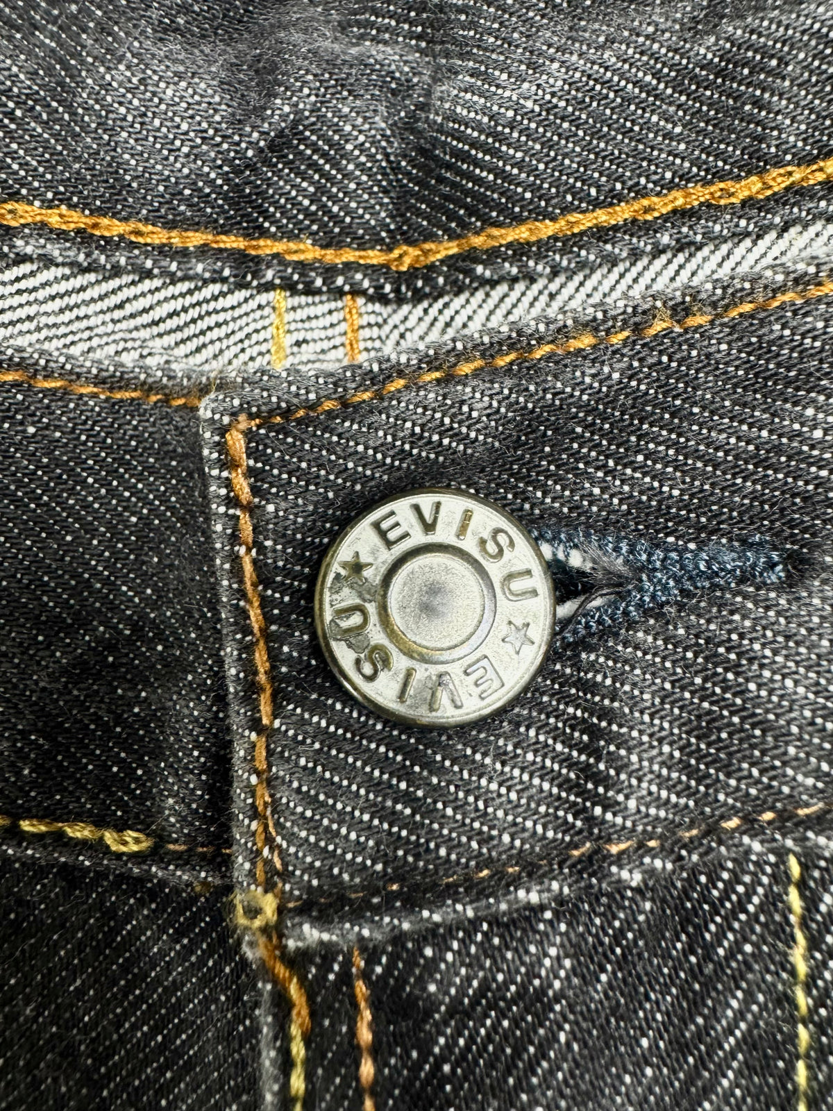 Evisu Selvedg Jeans Demon Logo