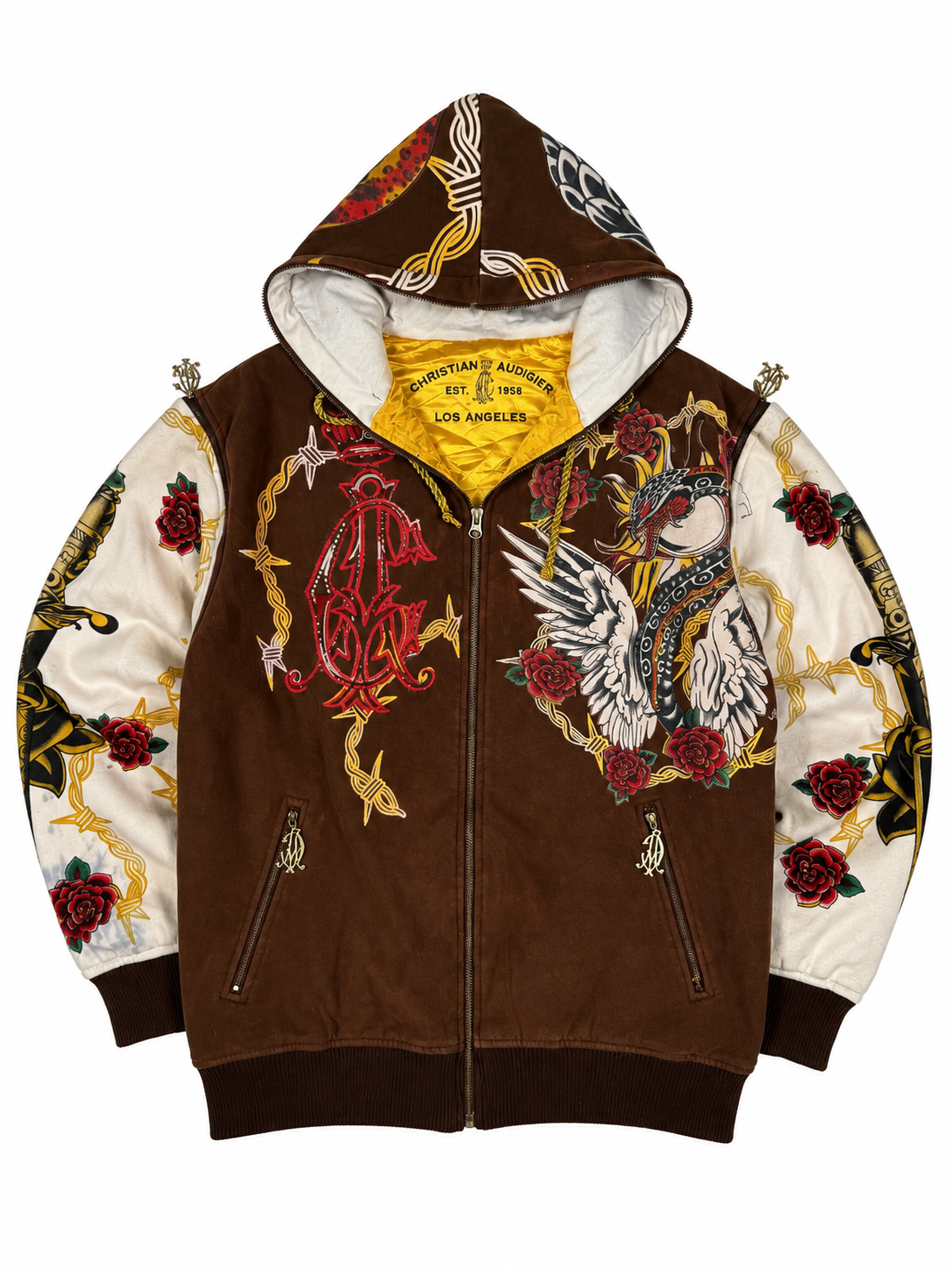 Christian Audigier Zip Hoodie