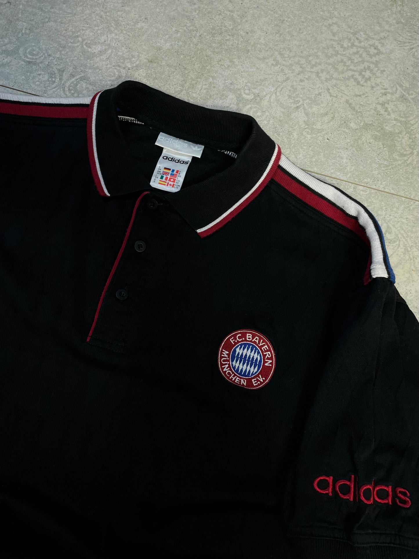 Adidas FC Bayern Munchen Polo Majica Vintage (L)