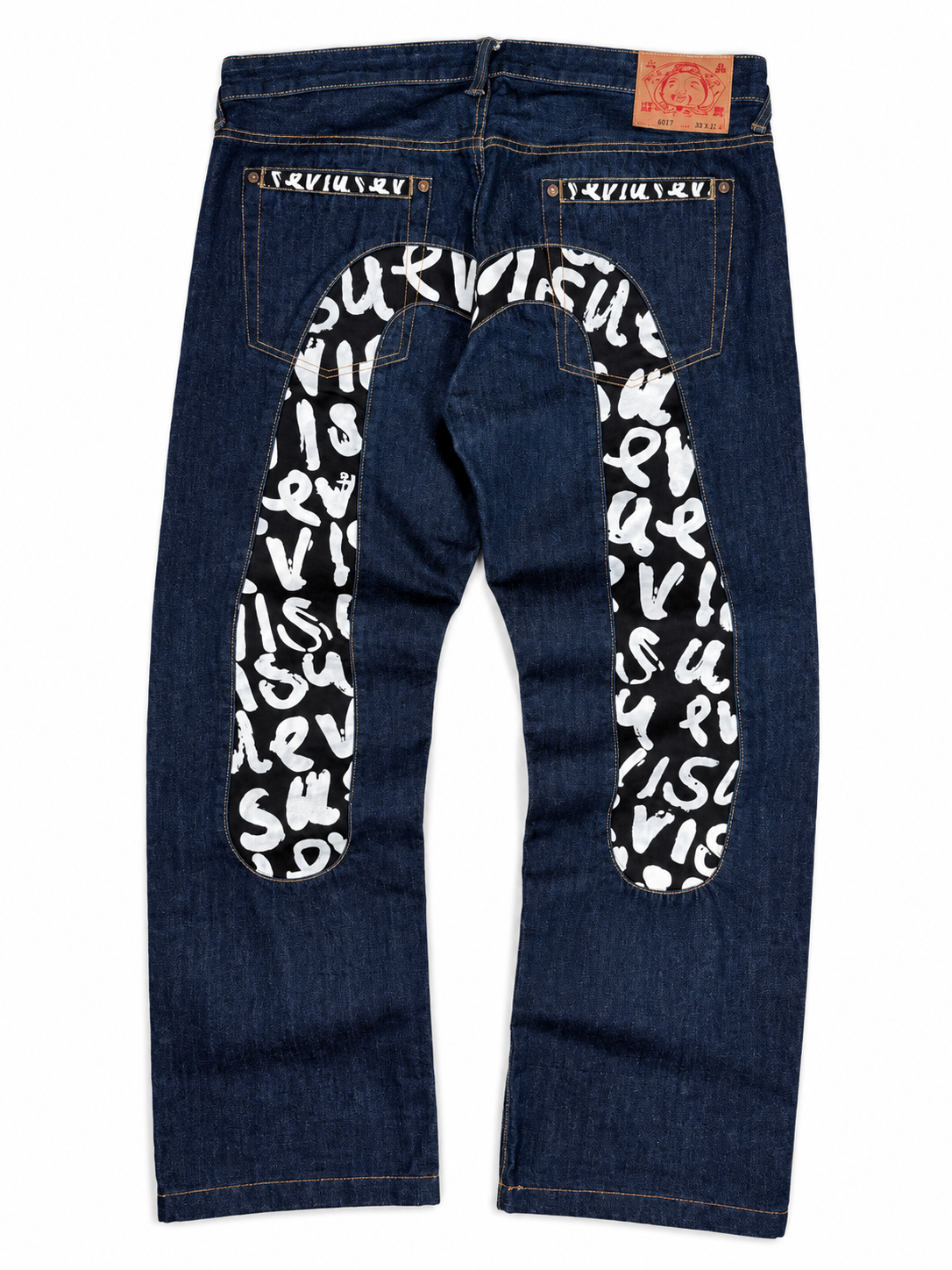 Evisu Selvedge Jeans Zebra Logo