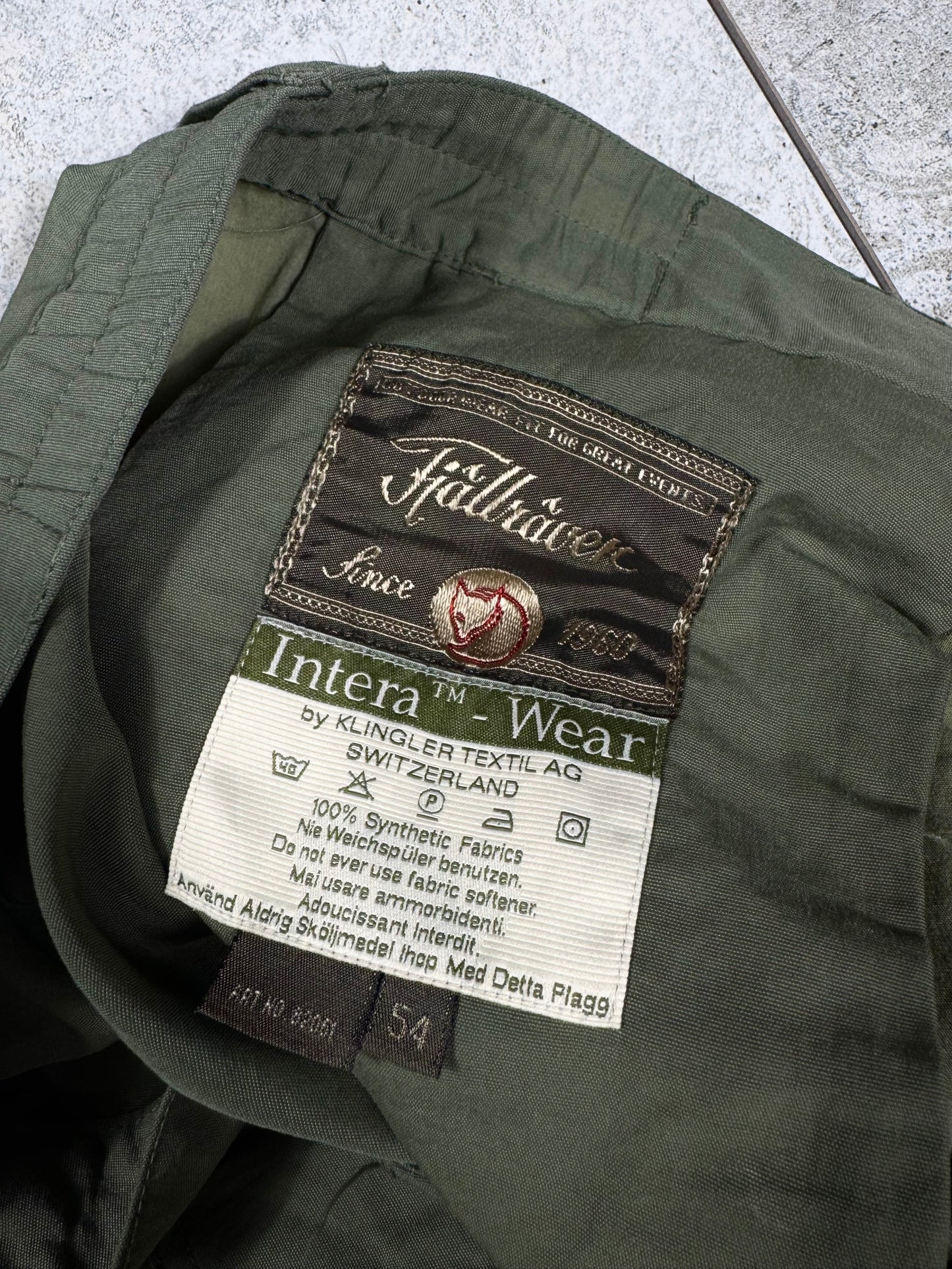 Fjallraven Vintage Cargo Pantalone (XL)