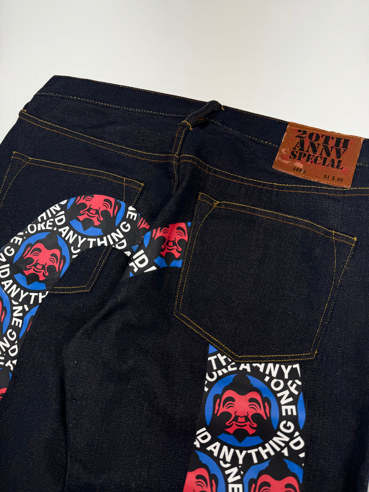 Evisu Selvedge Jeans 20 Anny Anything Big Logo