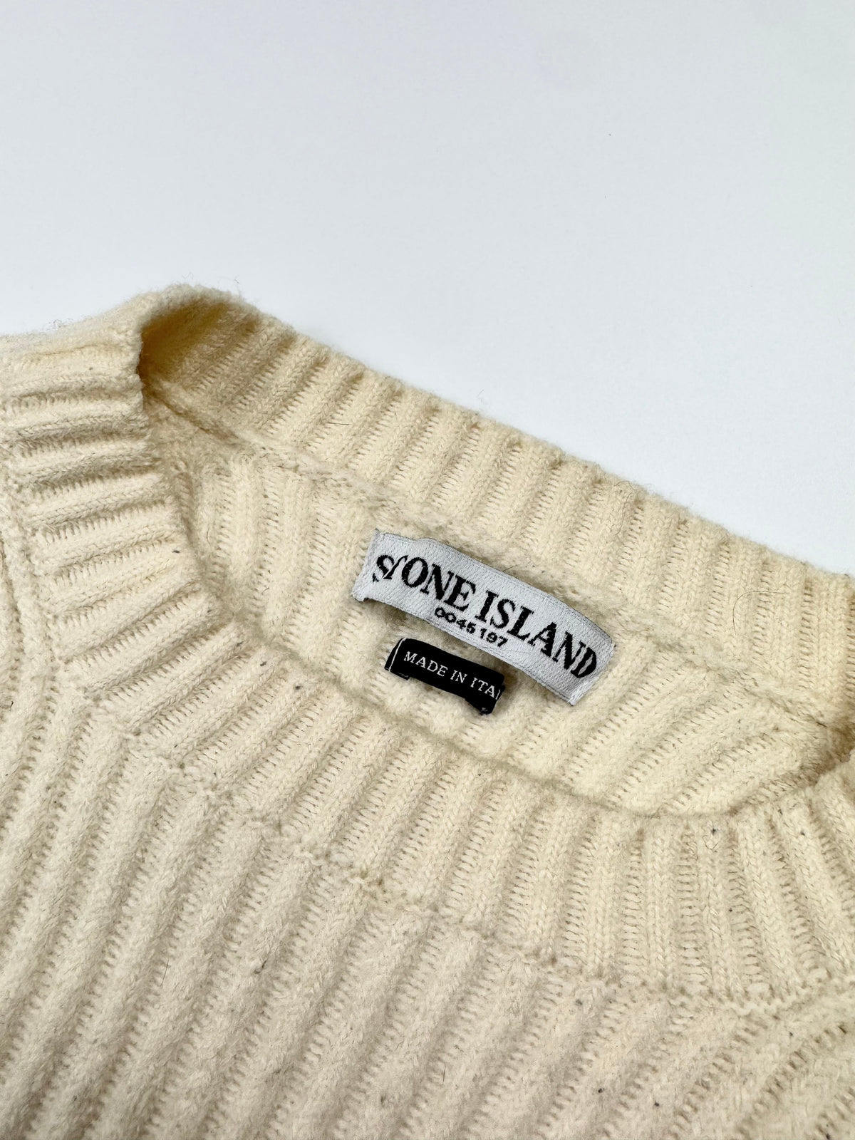Stone Island Vintage Wool Knit Sweater AW03