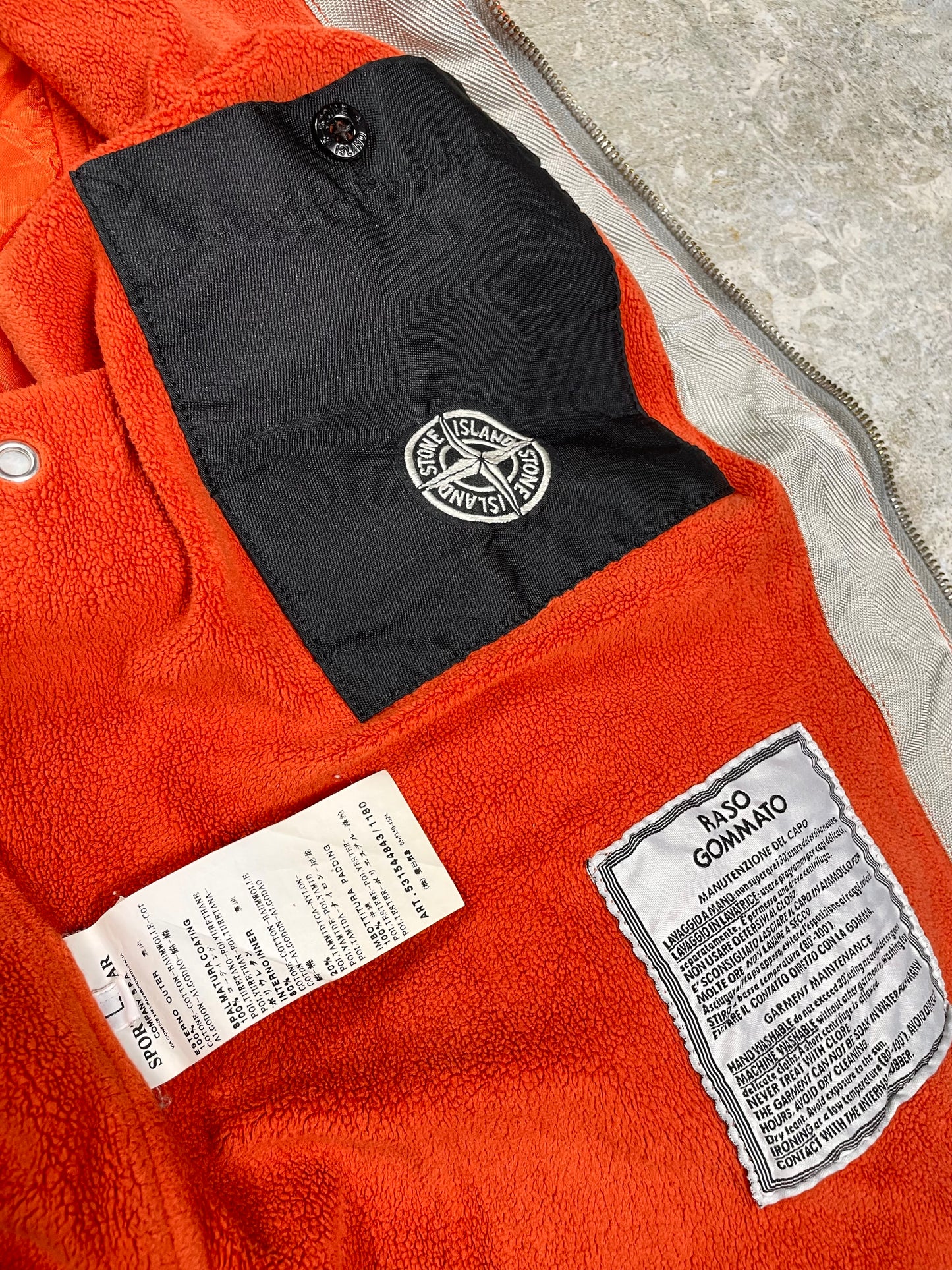 Stone Island Raso Gommato 2010 Jakna Vintage (L)