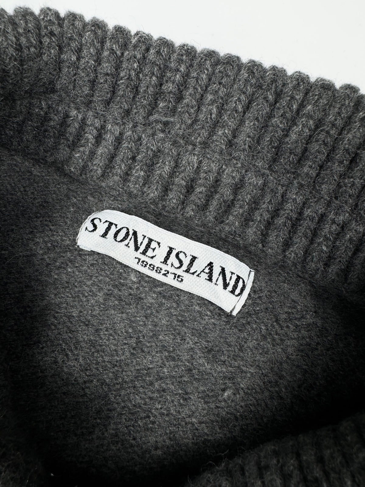 Stone Island Wool Buttoned Knit Cardigan Grey AW10