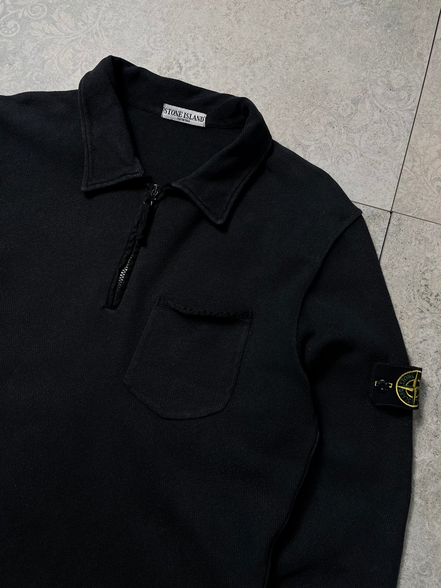 Stone Island 1/3 Zip Duks Vintage (L-XL)