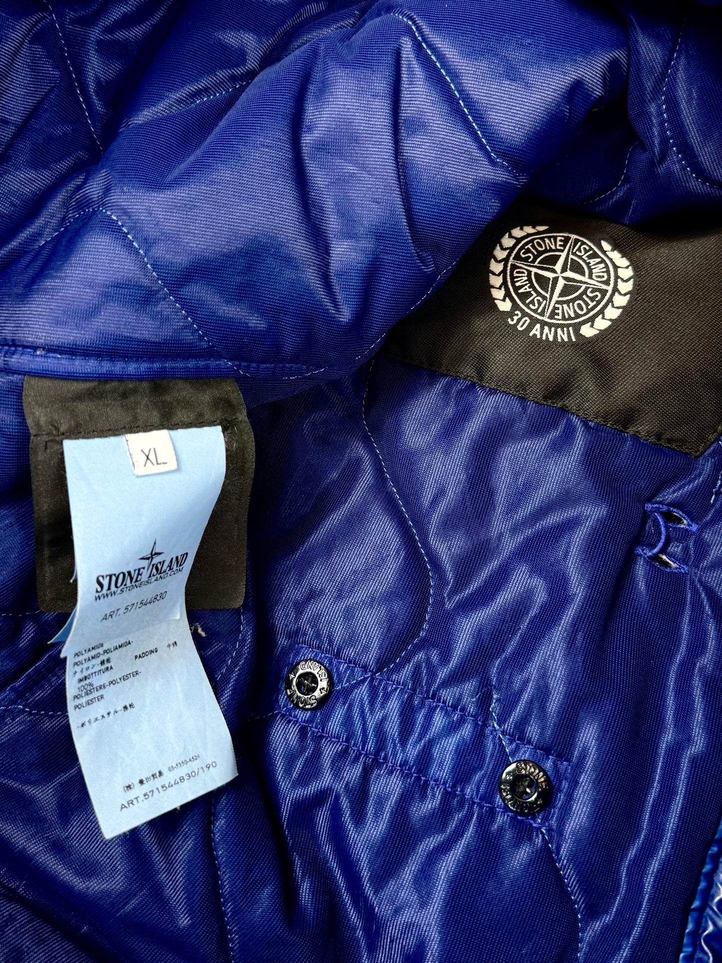 Stone Island 30anni Mussola Gommato Jakna (XL)