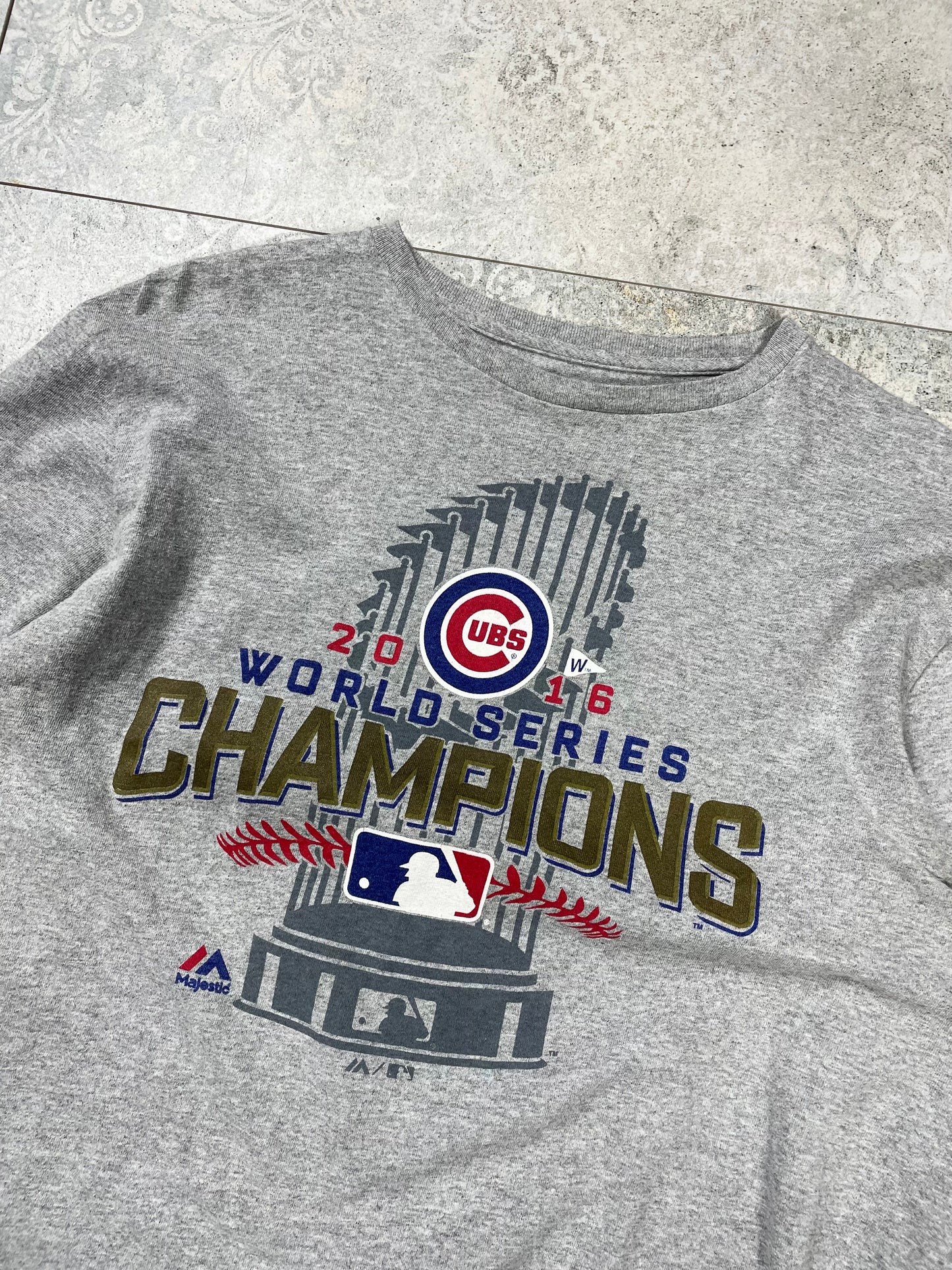 Majestic Cubs MLB Majica Dugih Rukava (L)