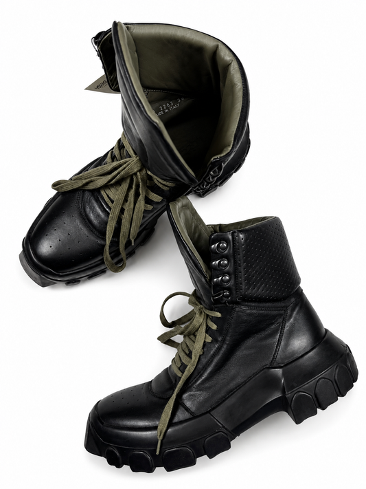 Rick Owens Tractor Dunk Čizme (39)