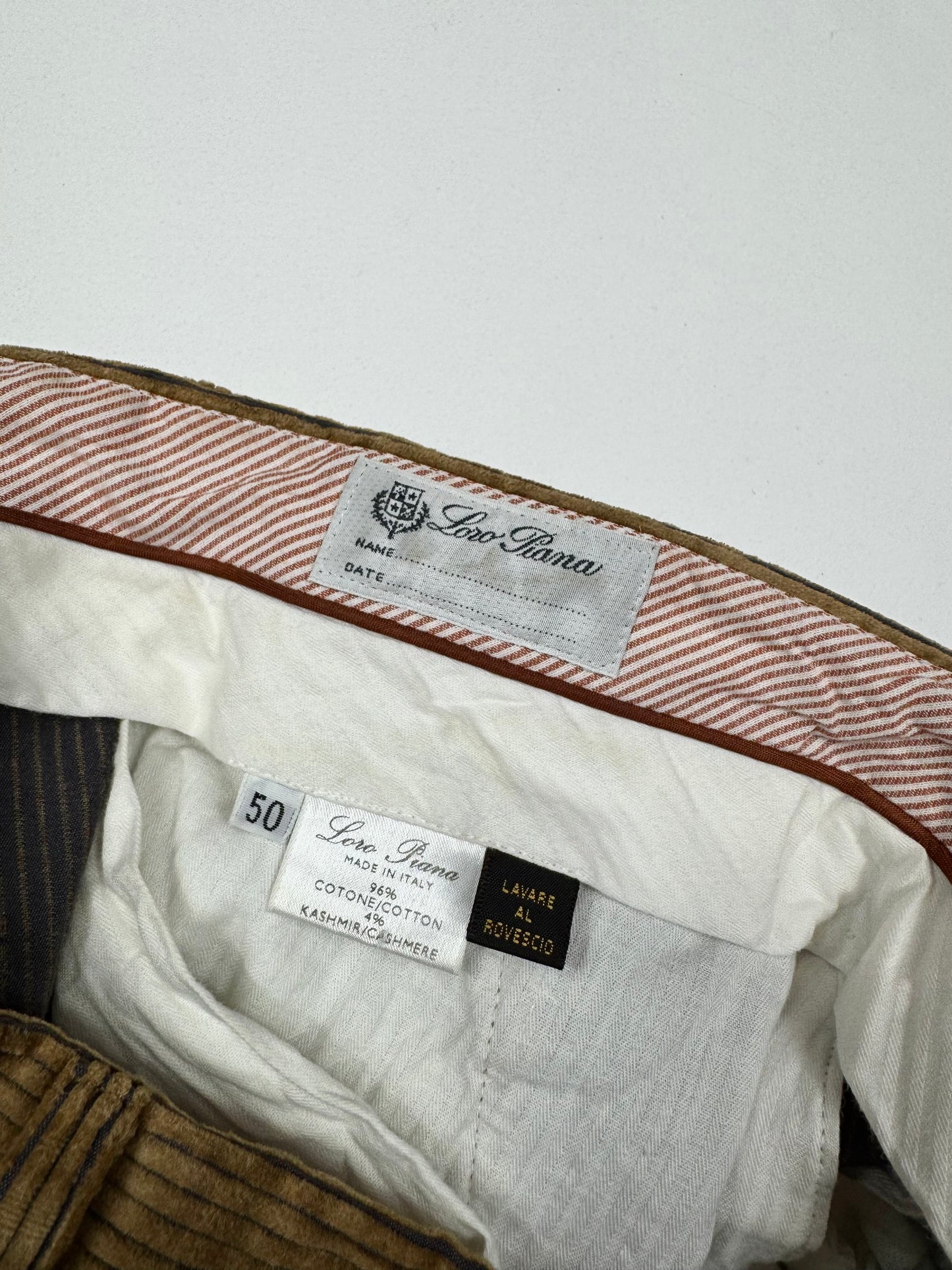 Loro Piana Velvet Pantalone (50)