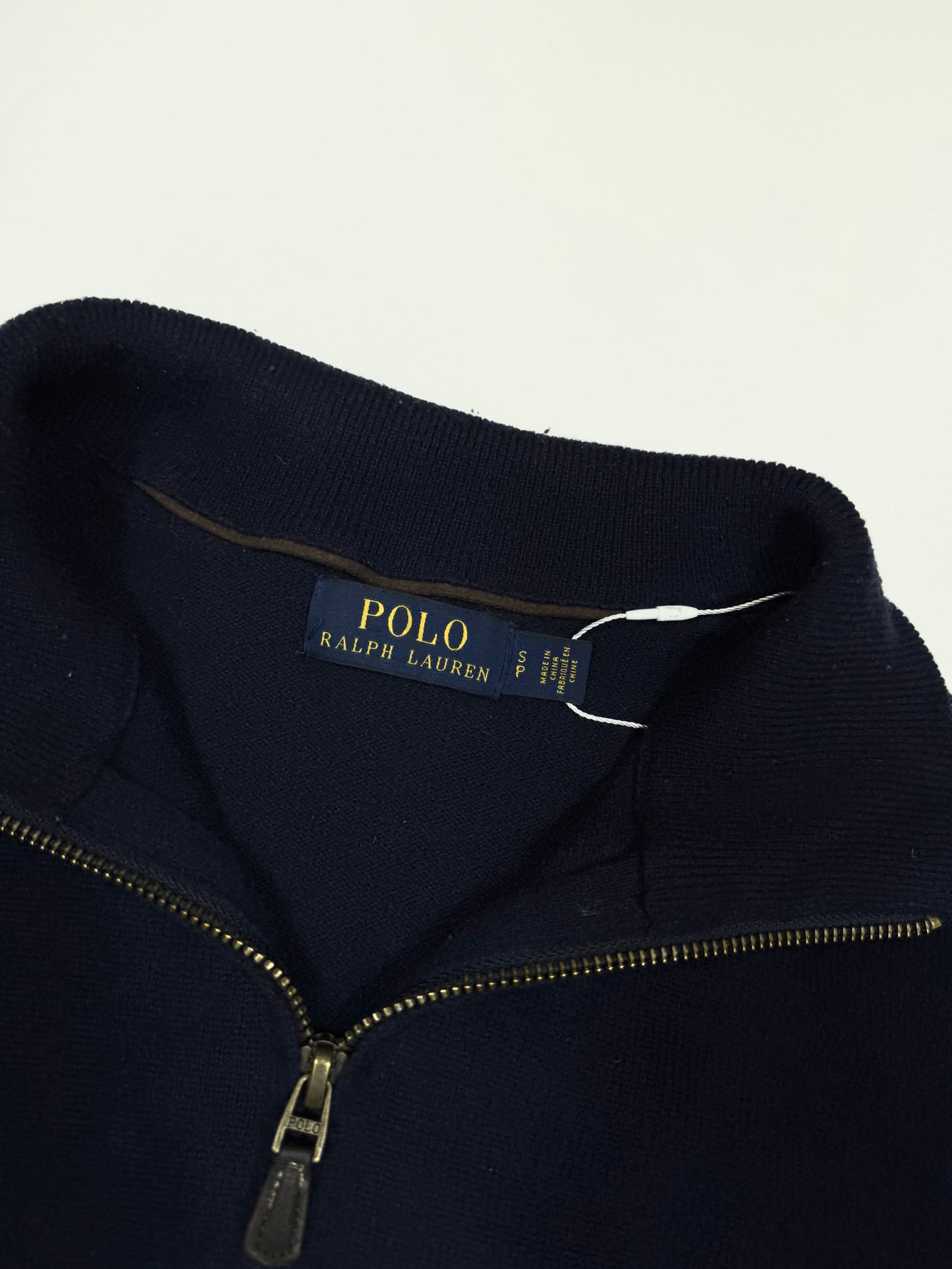Polo Ralph Lauren Džemper 1/4 Zip Wool (S)