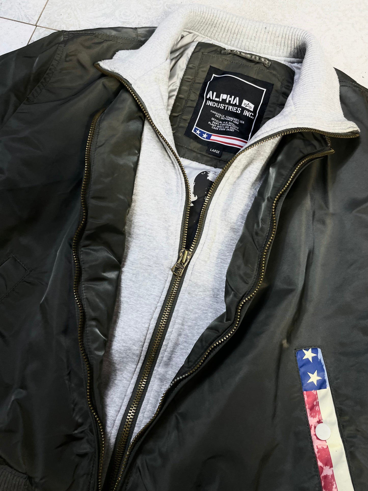Alpha Industries USA M1 Bomber Jakna (L)